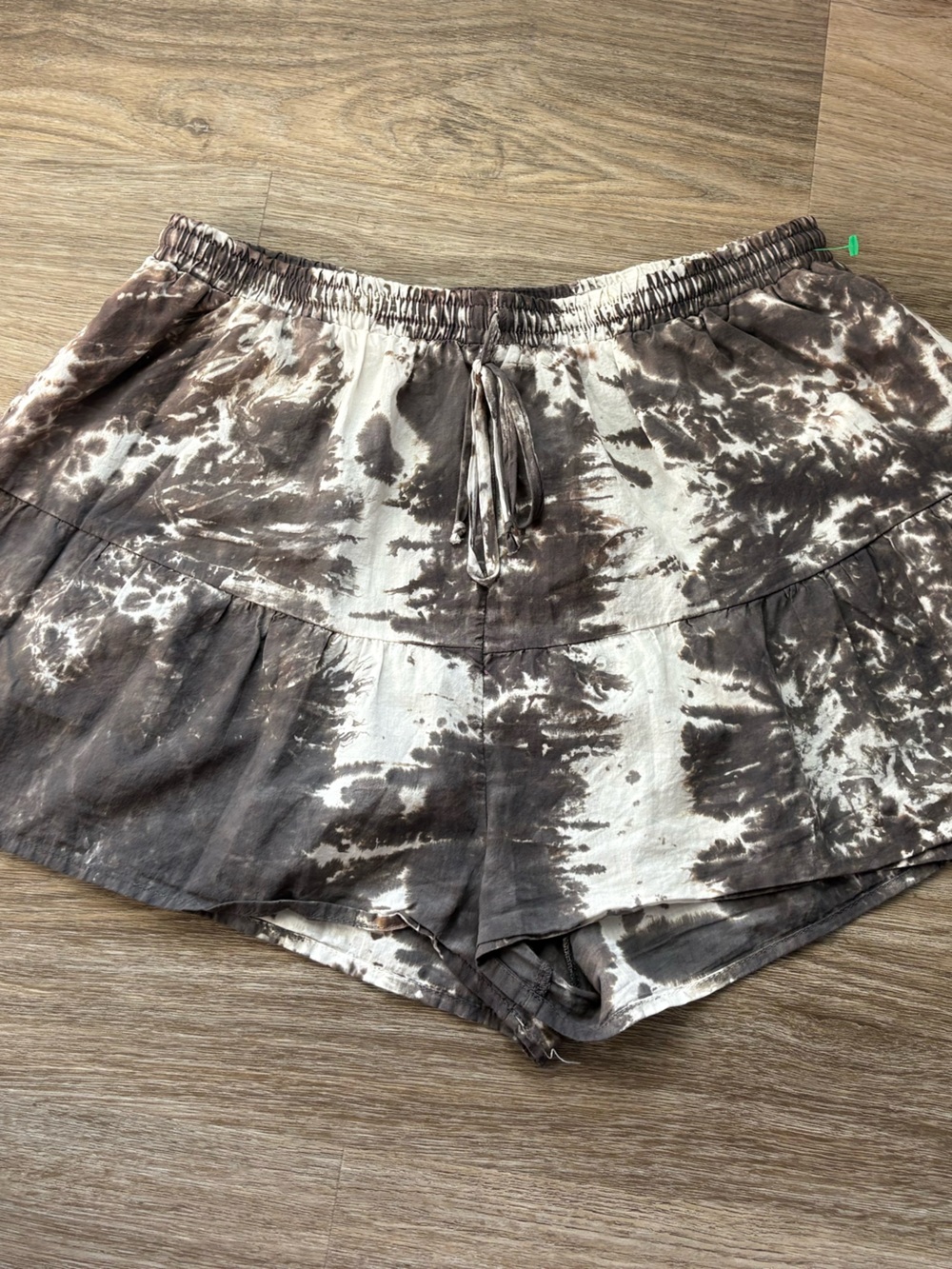 Stark X Grey Spiral Tie Dye V Shorts - Size M - Picture 2 of 7
